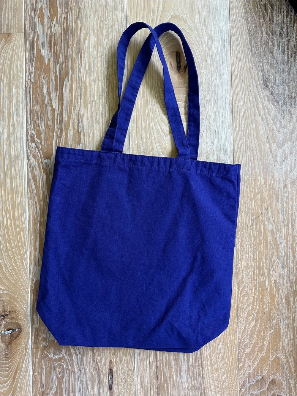 The New Yorker 100th Anniversary Blue Canvas Tote